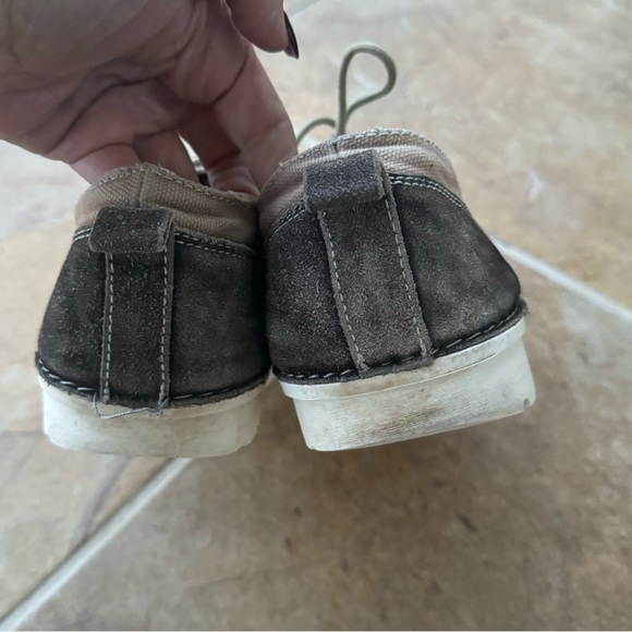 ROAN BY BED STU men’s tan canvas Sanders Vintage lace up casual Shoes size 8.5 - Picture 4 of 6